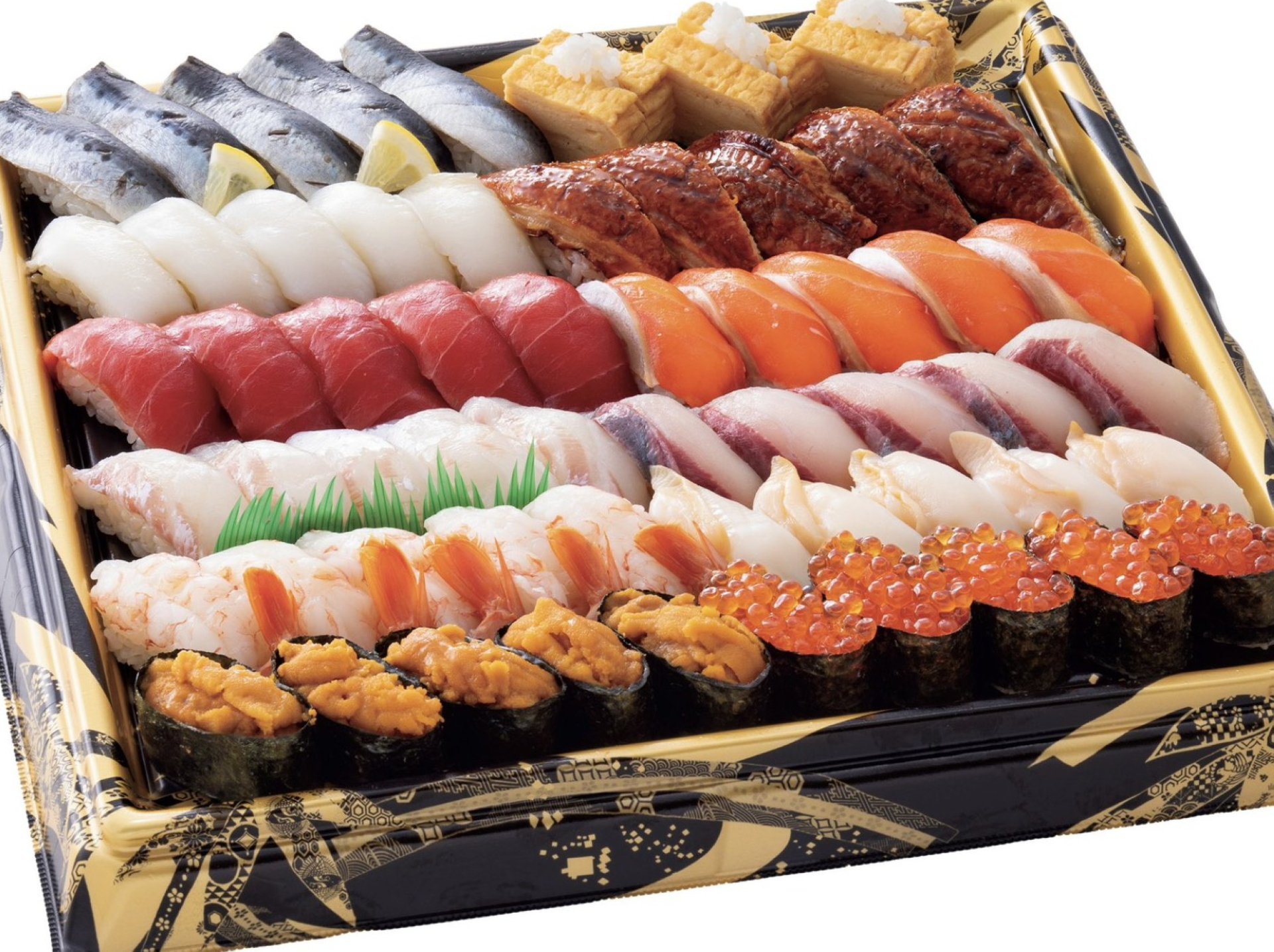 《のん太鮨 贅沢華盛り／5人前(58貫)13,000円》