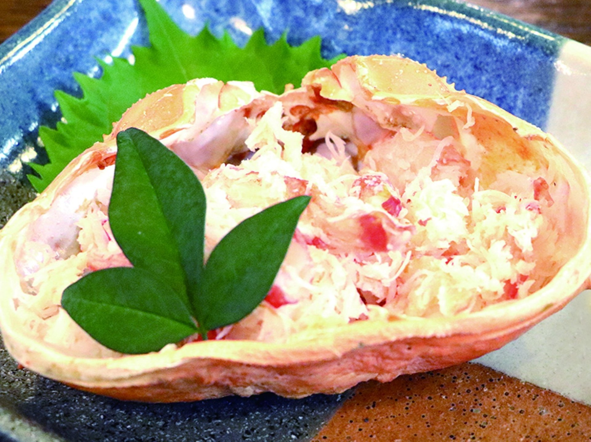 カニ身のあっさりポン酢