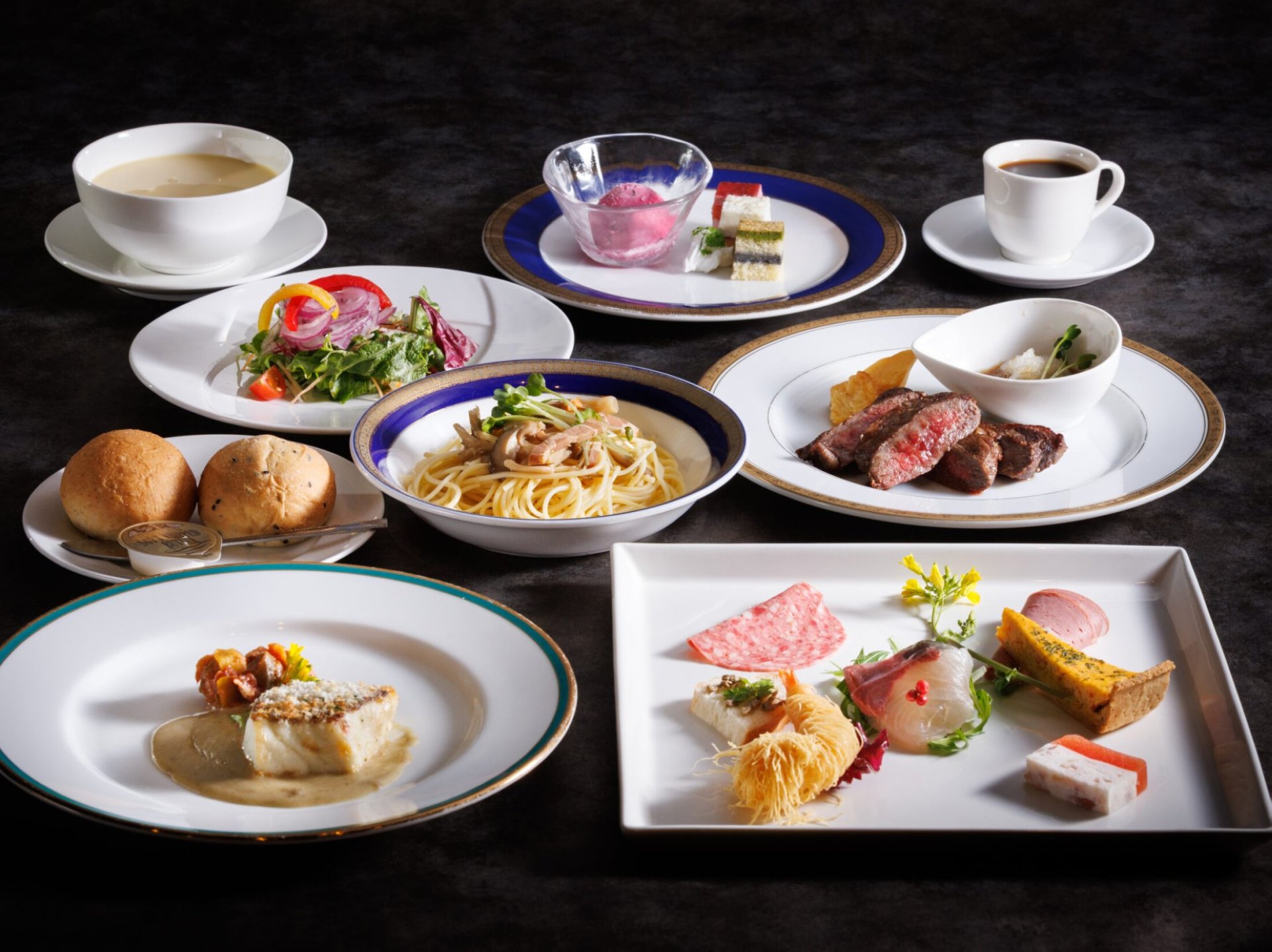 和風プロヴァンスコース5,800円（個食盛り）