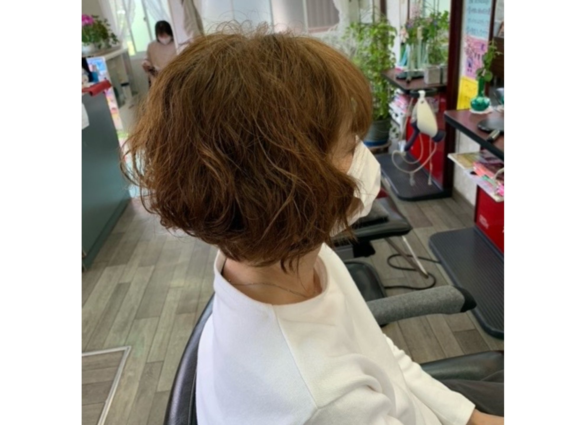 お洒落パーマスタイル