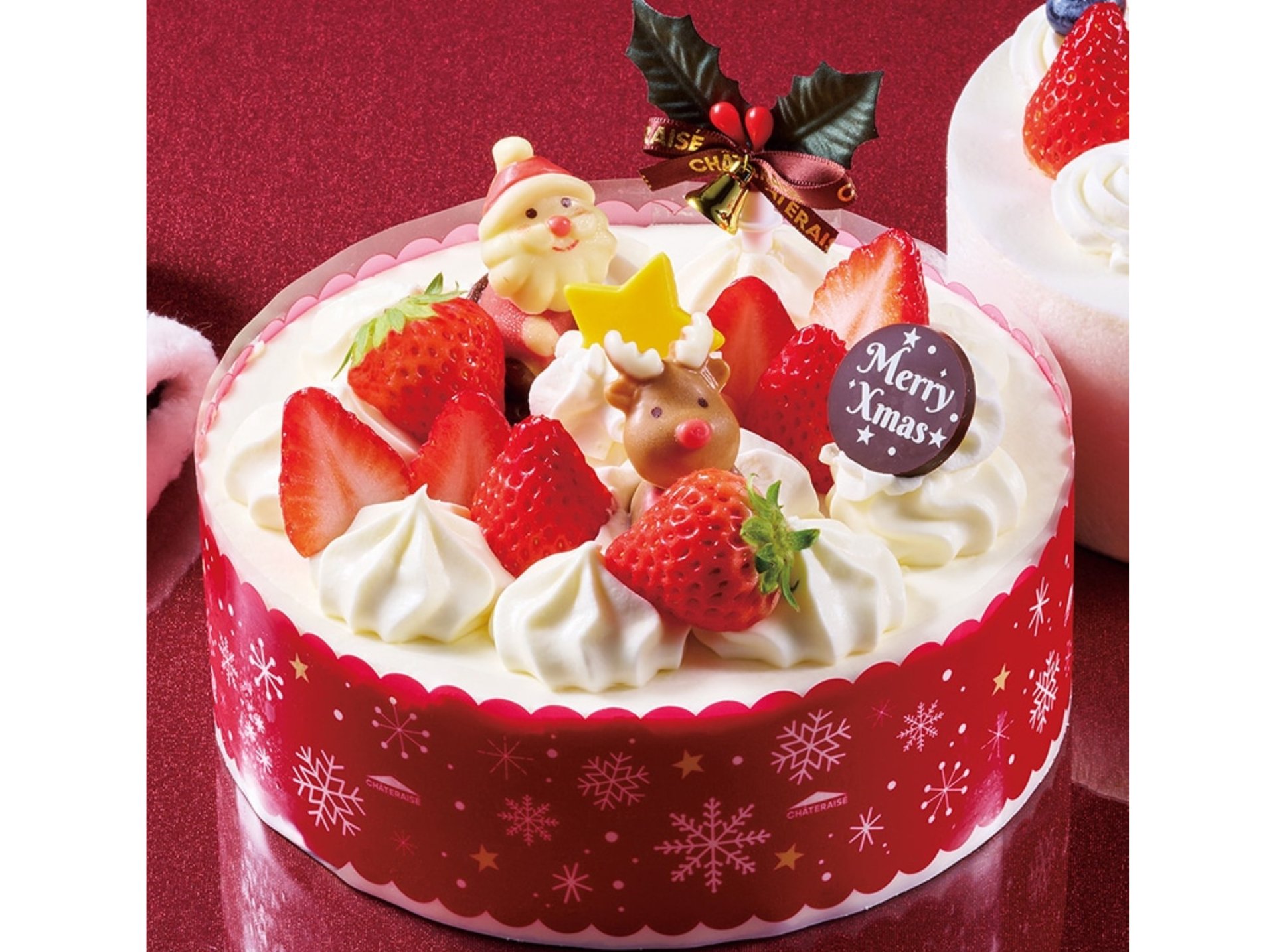 Xmasショートデコレーション17cm4,644円